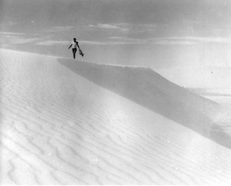 white sands