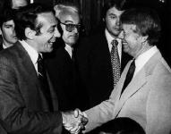 Harvey with Jimmy Carter