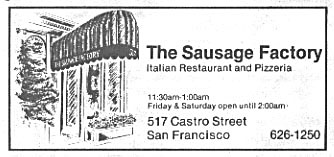 SAUSAGE FACTORY